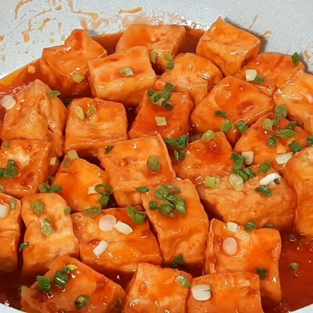 Cách làm đậu sốt chua ngọt mềm ngon đậm đà cực kỳ đưa cơm cho cả gia đình