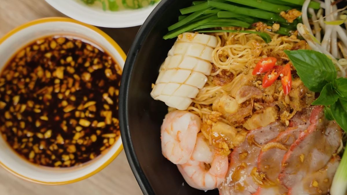 cách làm sốt trộn mì khô