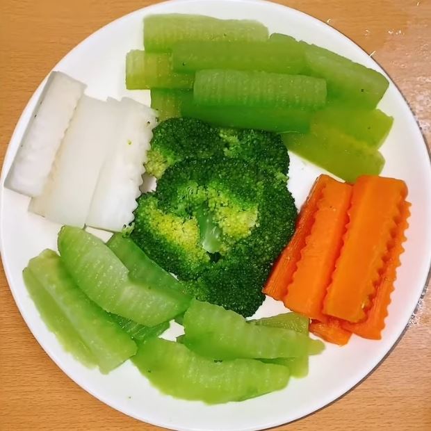 rau củ luộc
