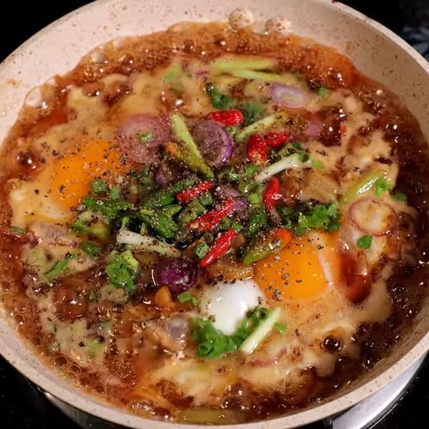 trứng kho nước mắm