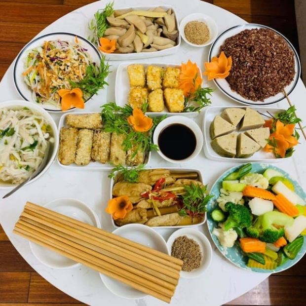 các món kho chay đãi tiệc