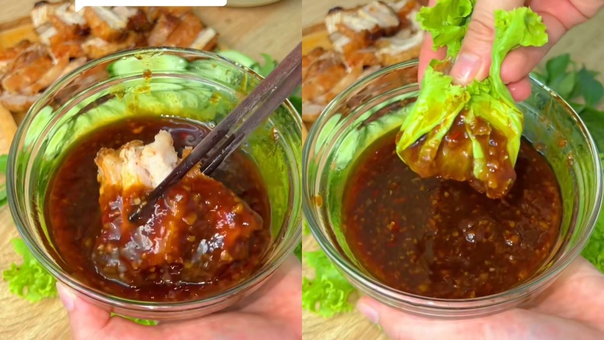 nước chấm heo quay