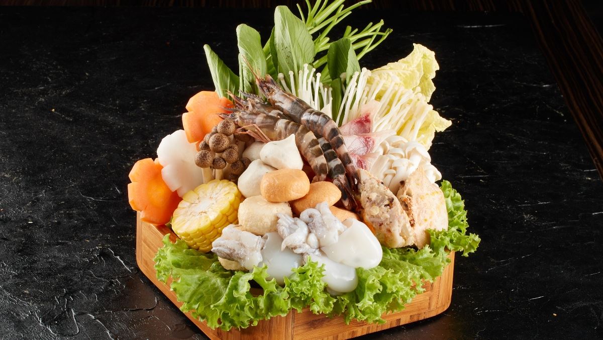 rau ăn lẩu hải sản