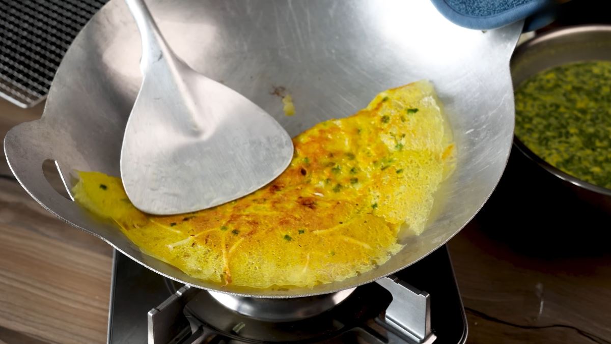 cách pha bột bánh xèo