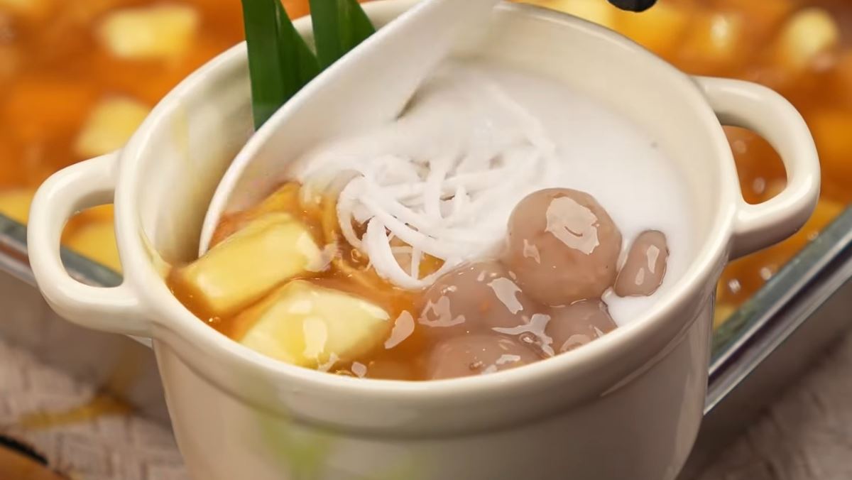 chè sắn nóng