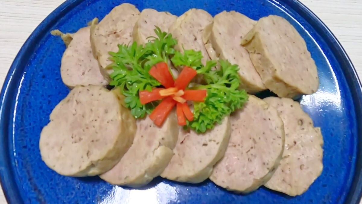 giò lụa truyền thống