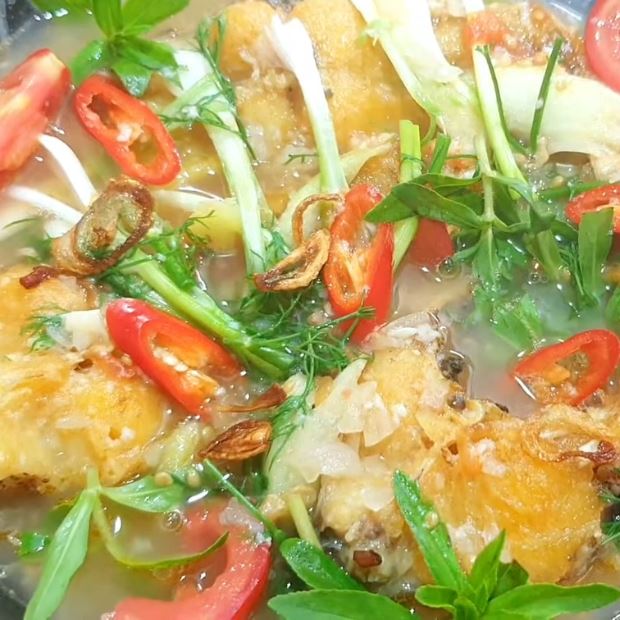 Bí quyết làm cá chép giòn nấu canh chua thanh mát, cá không nát, chuẩn vị