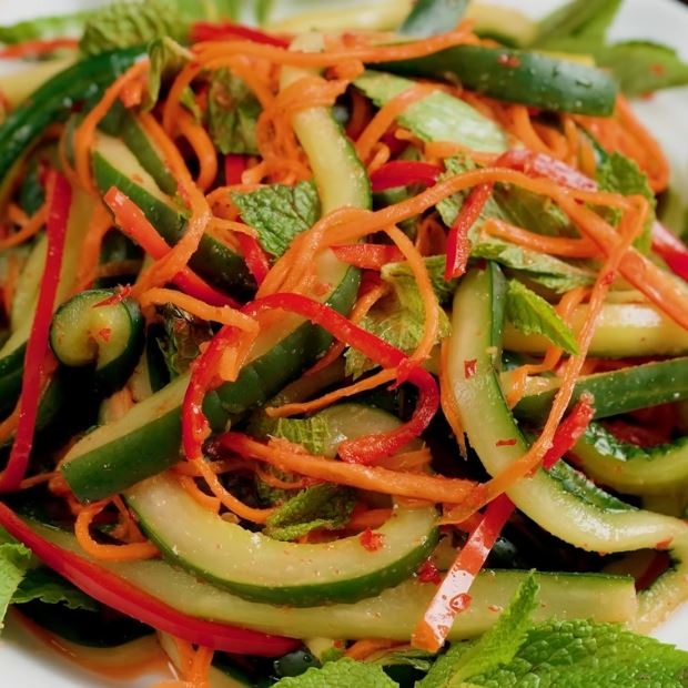 Cách làm dưa leo muối chua ngọt giòn rụm, ăn liền, cực đơn giản tại nhà