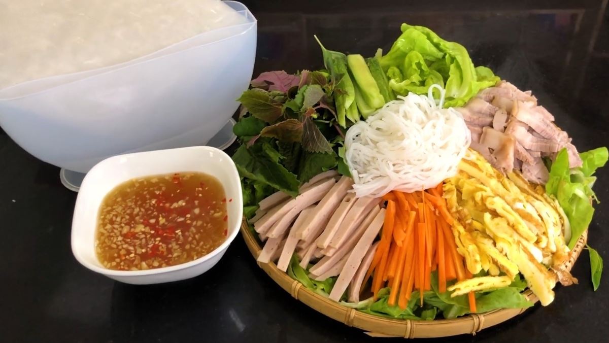 bún cuốn