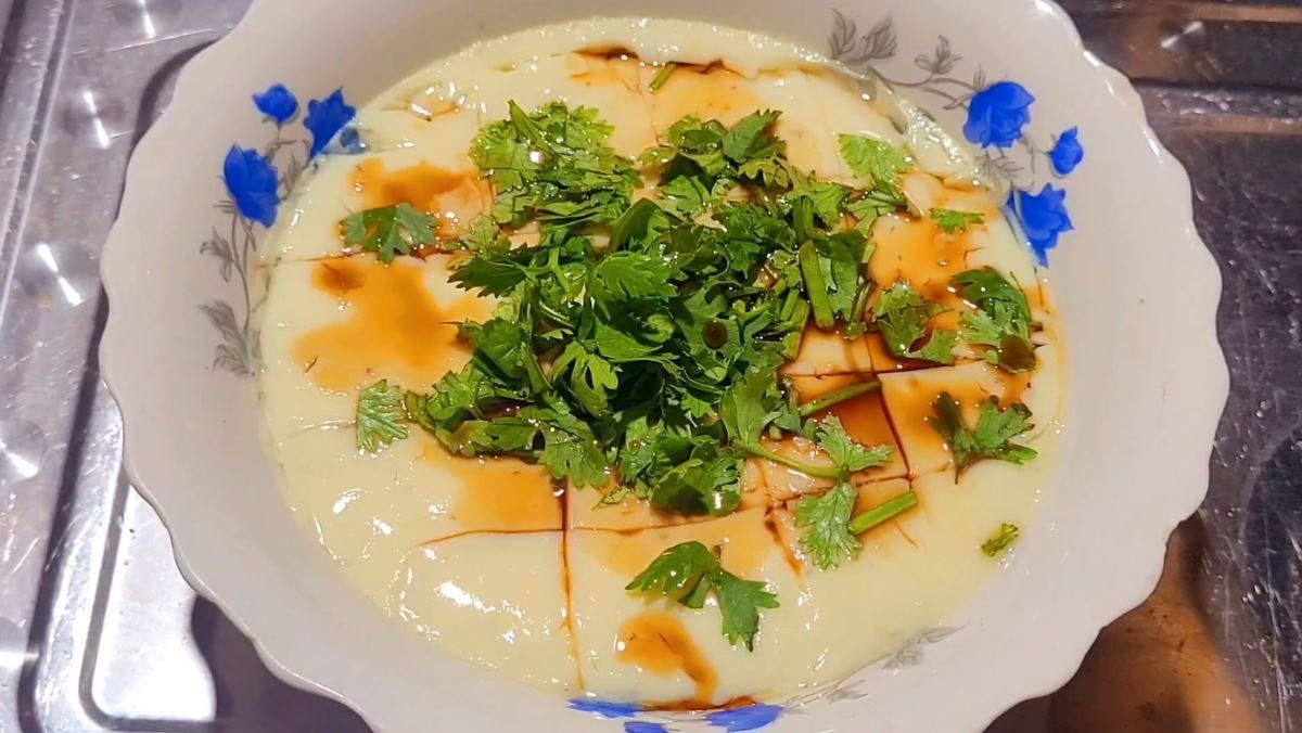 Cách làm trứng hấp mềm mịn