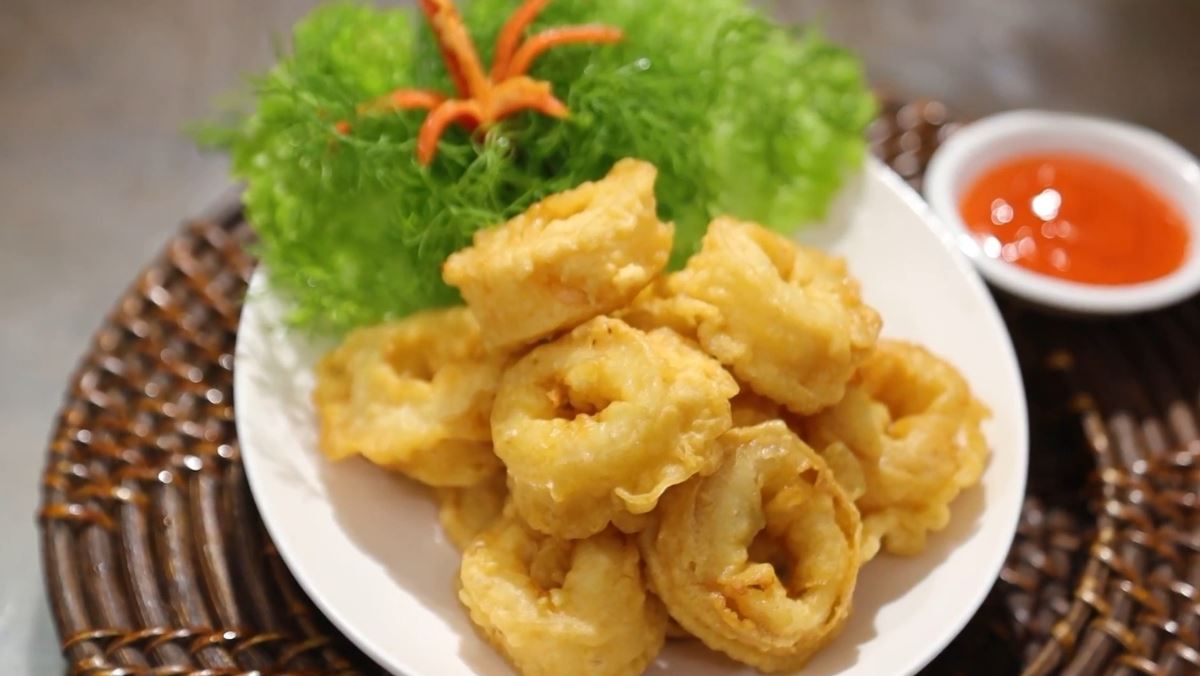 Cách làm mực tẩm bột chiên giòn