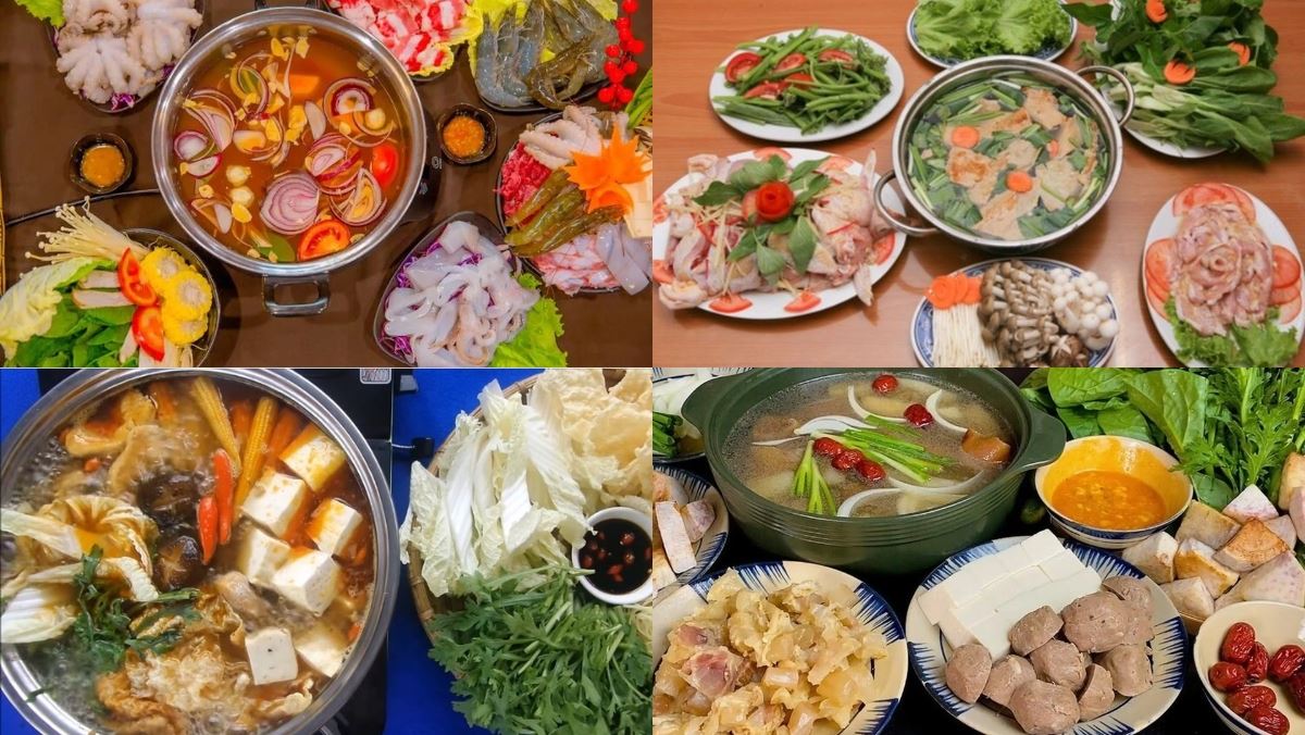 các món lẩu thập cẩm