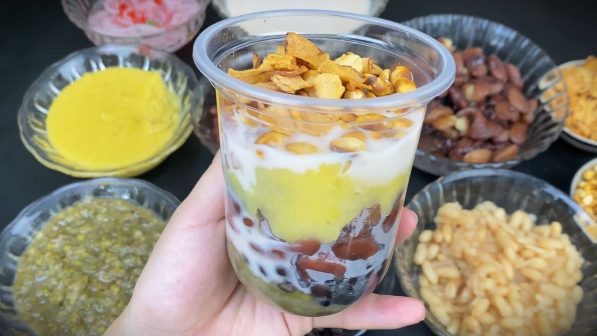 Cách nấu chè thập cẩm nước cốt dừa