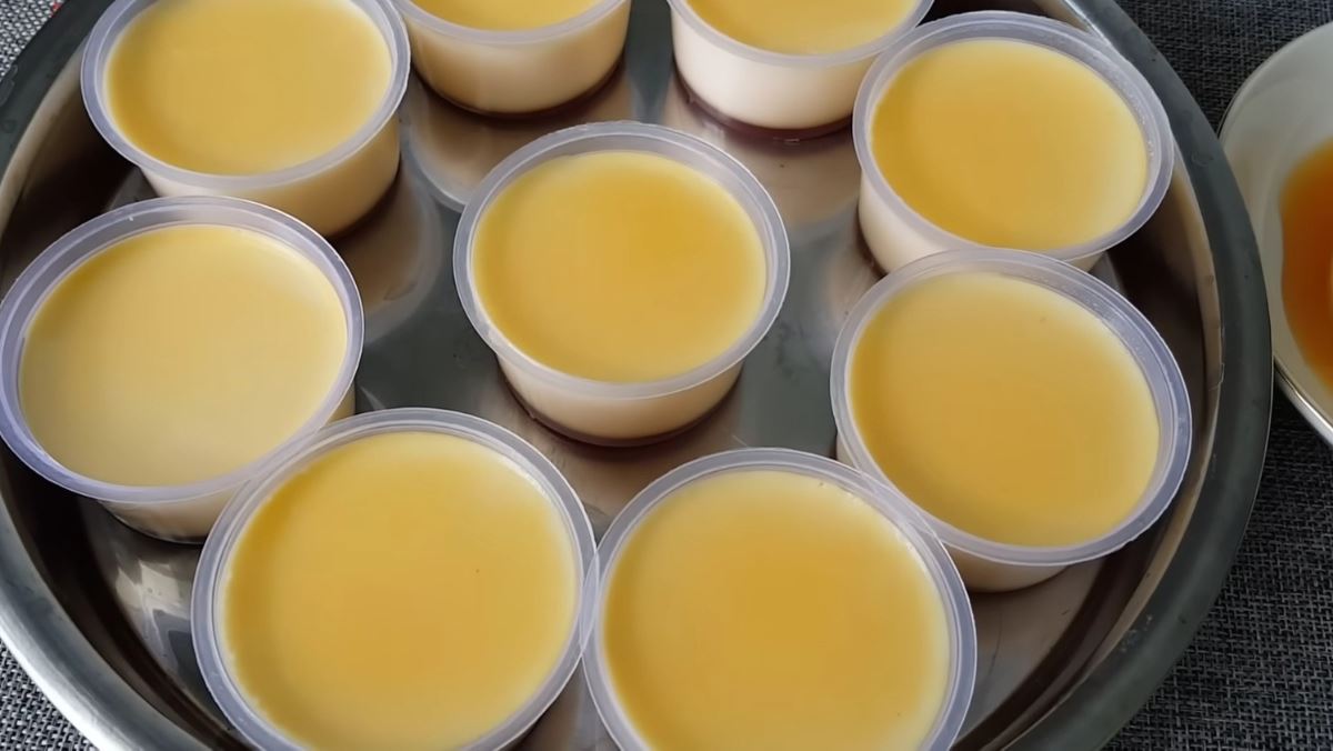 Hấp bánh flan bao nhiêu phút