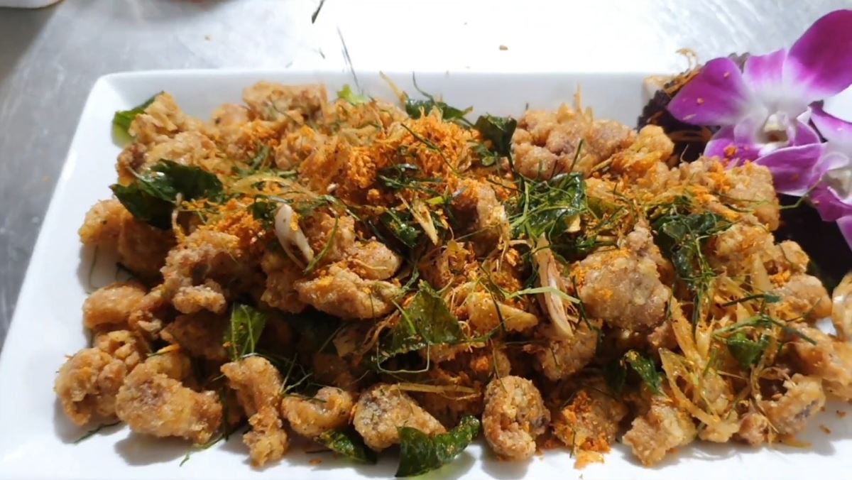 cách làm sụn gà rang muối