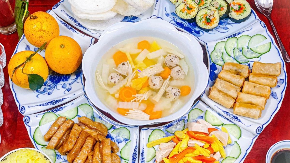 món chay ngày Tết