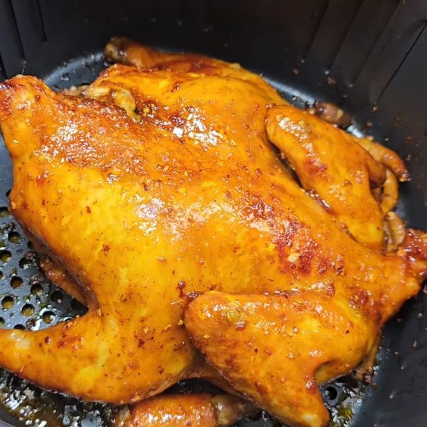 cách ướp gà nướng nguyên con