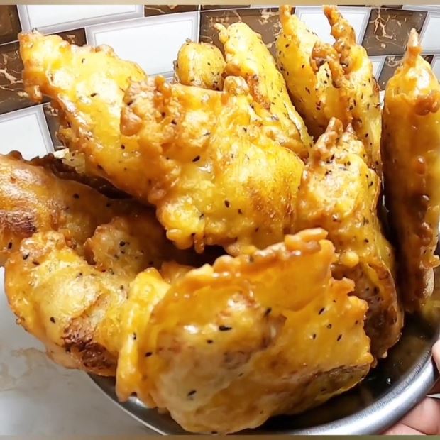 cách làm bánh chuối chiên bằng bột gạo