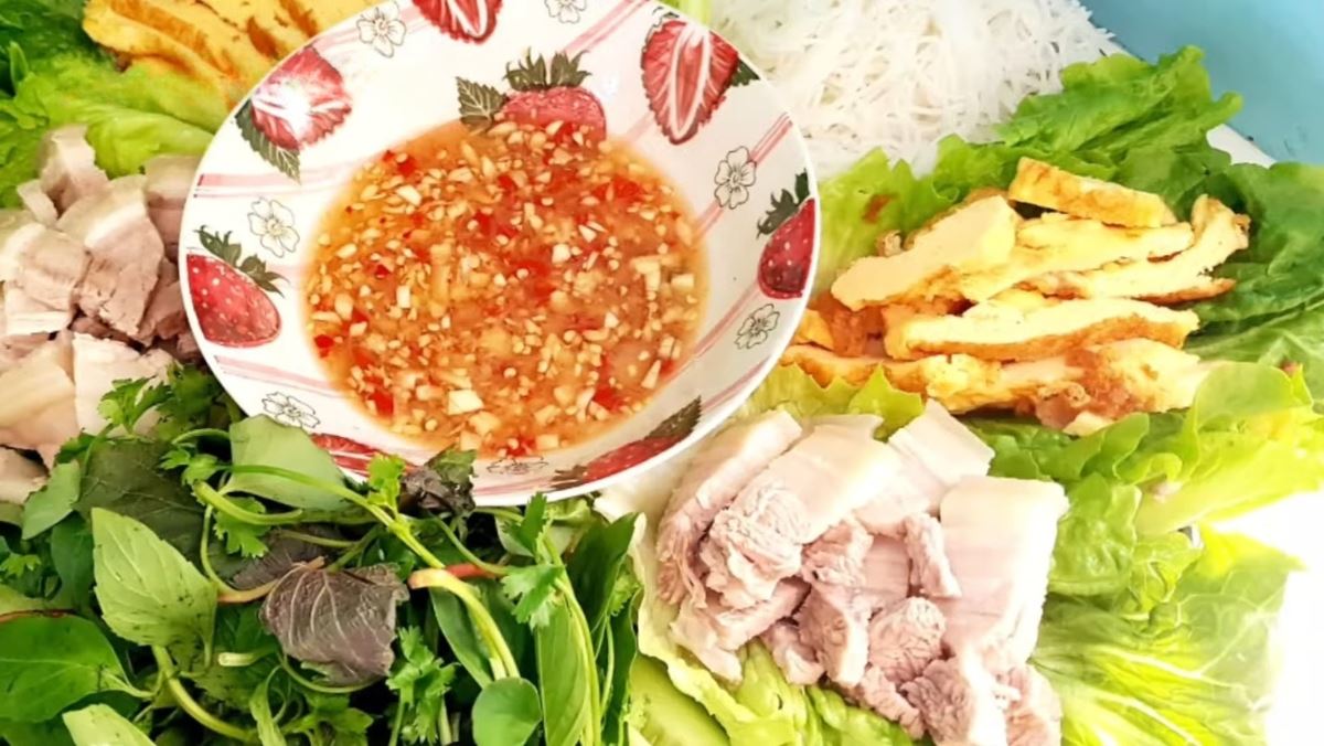 Công thức nước mắm chấm gỏi cuốn