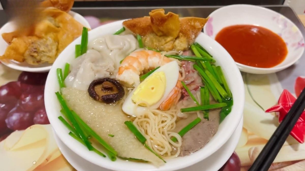 Cách nấu mì vằn thắn