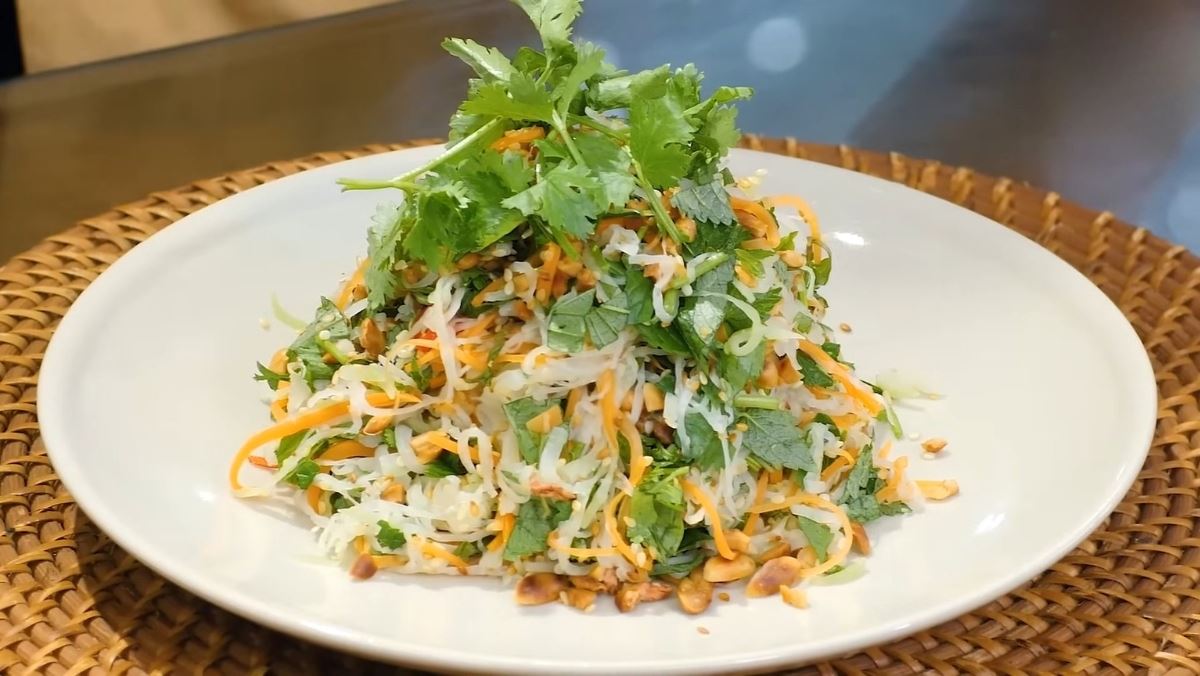 Cách làm nộm su hào miền Bắc