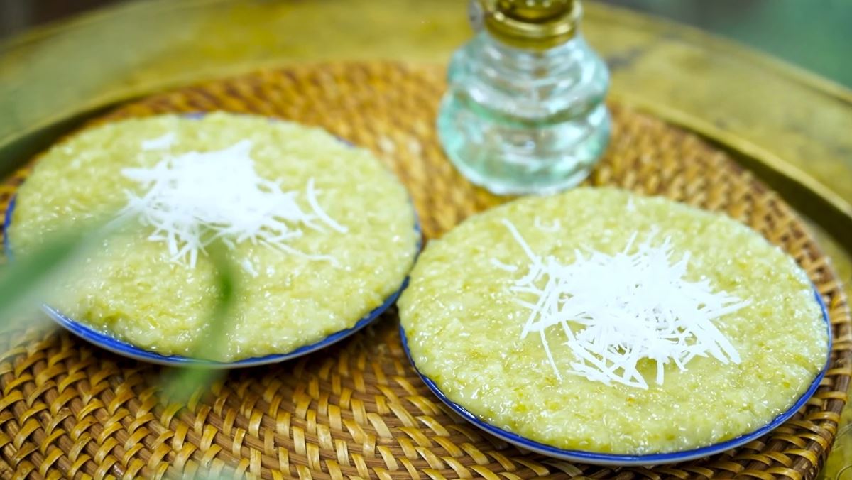 Công thức cốm xào Hà Nội