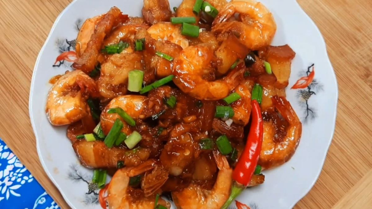 Bí quyết làm tôm rim thịt ba rọi