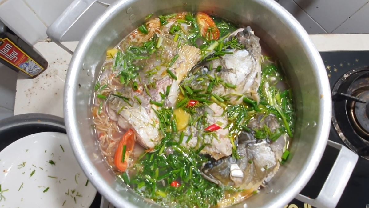 cá nấu hoa chuối