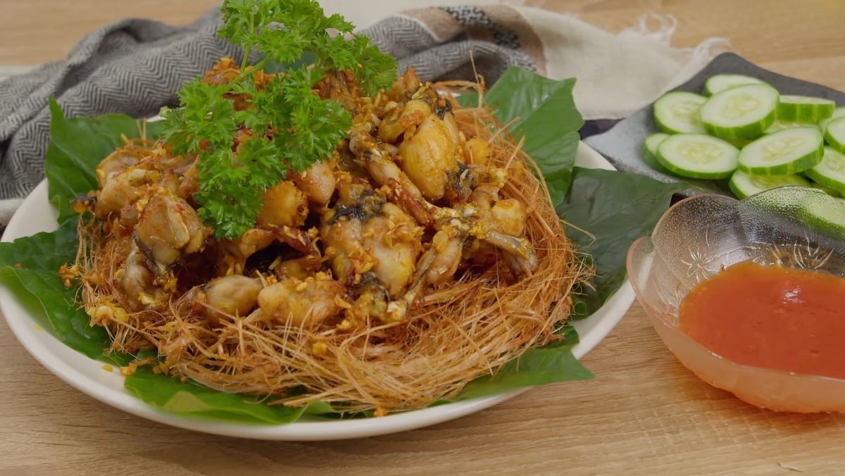 Cách làm ếch chiên bơ