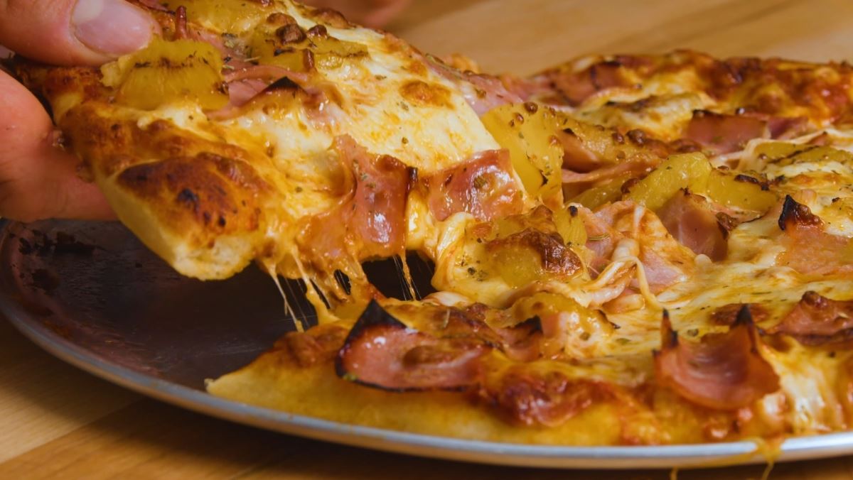 Cách làm pizza dứa