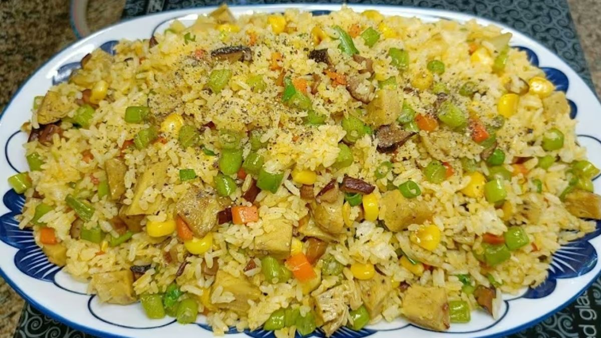 Cách làm cơm chay thập cẩm