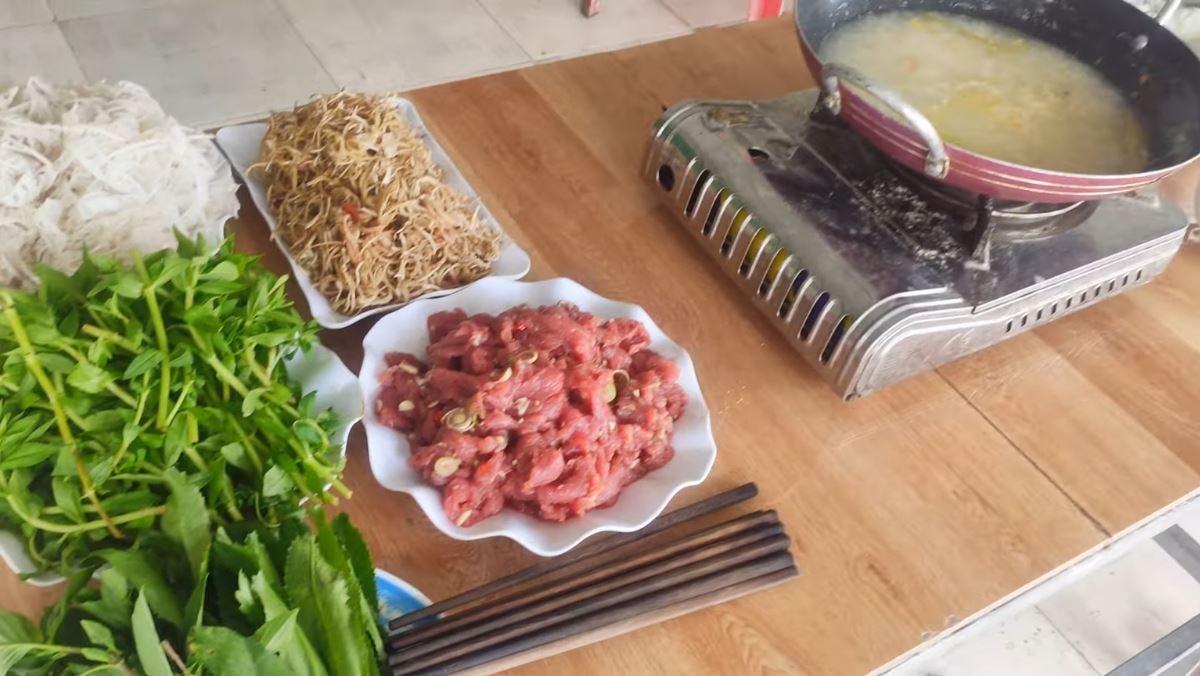 Cách làm trâu nhúng mẻ