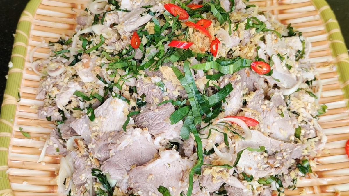 Cách làm nộm thịt lợn