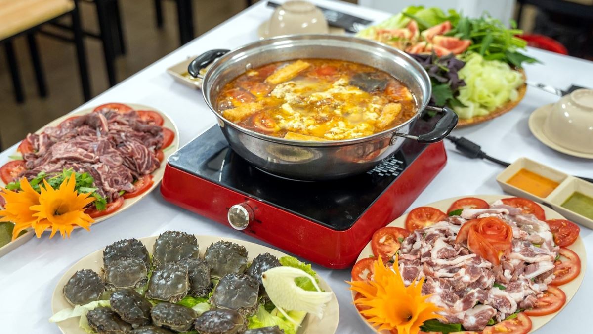 Cách nấu lẩu cua da