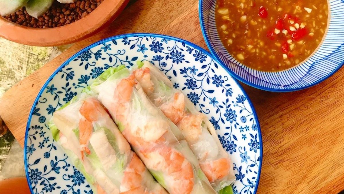 Làm ngay công thức gỏi cuốn mắm nêm