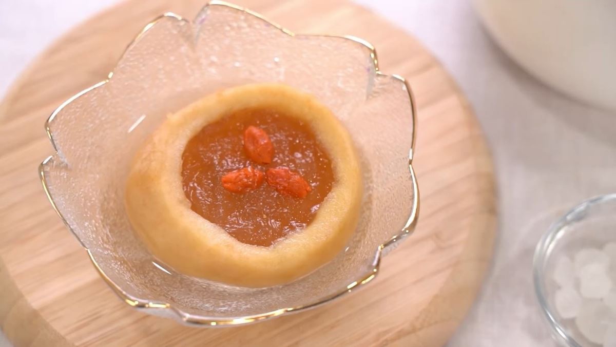 Cách làm yến chưng lê