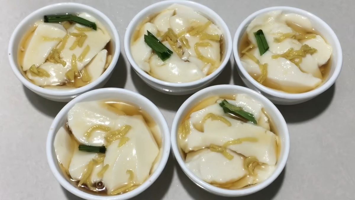 Cách làm tàu hũ bằng sữa đậu nành