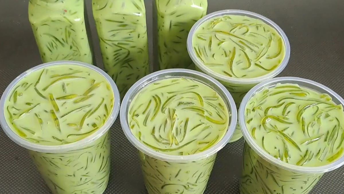 Cách nấu trà sữa thái xanh