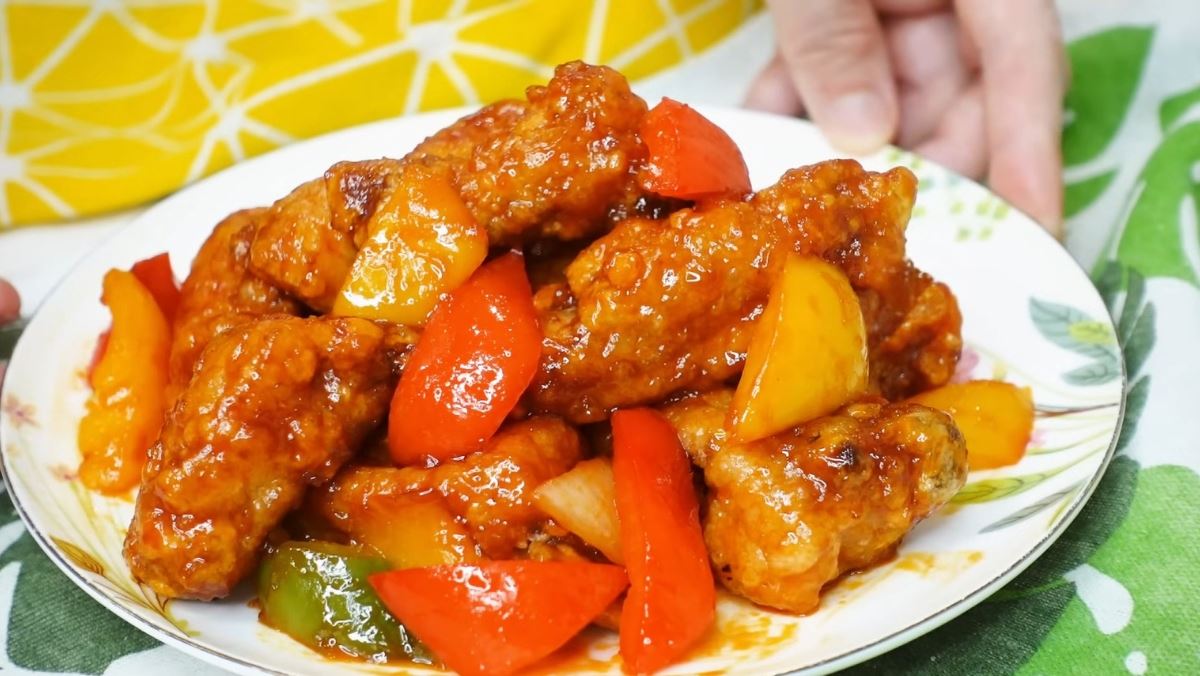 Cách làm sườn xào chua ngọt người Hoa