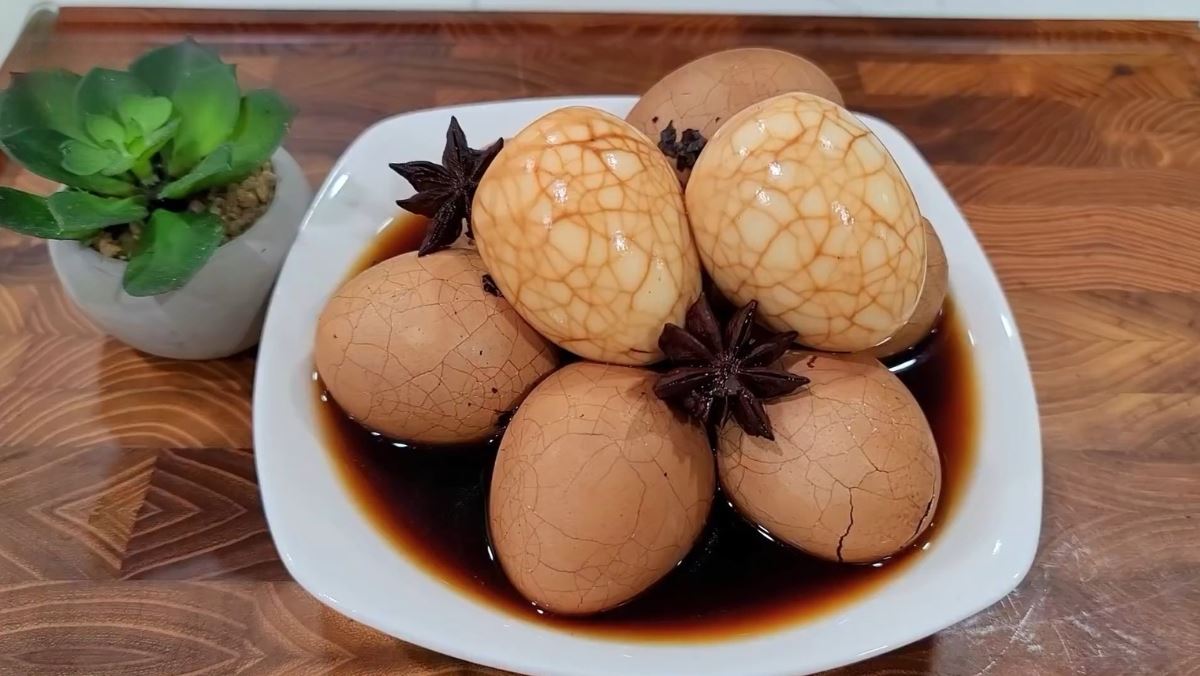 Cách làm món trứng trà