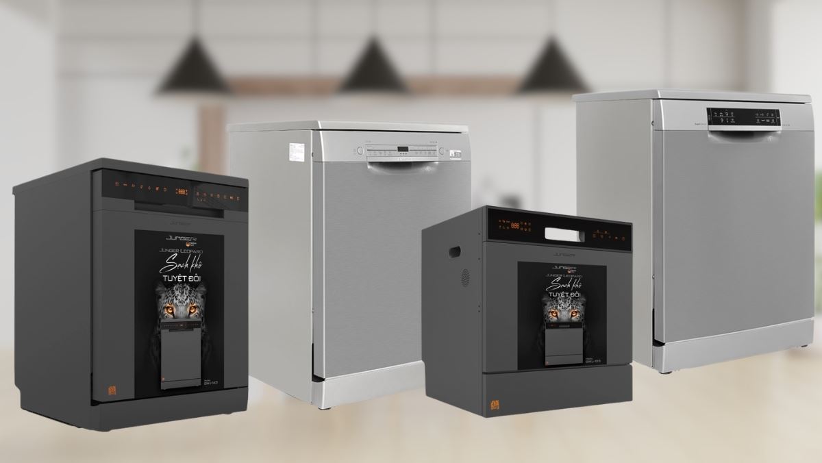 Máy rửa bát cho gia đình 6 người