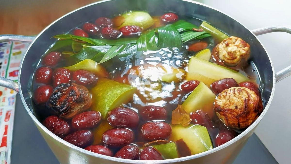 Cách nấu trà bí đao la hán quả