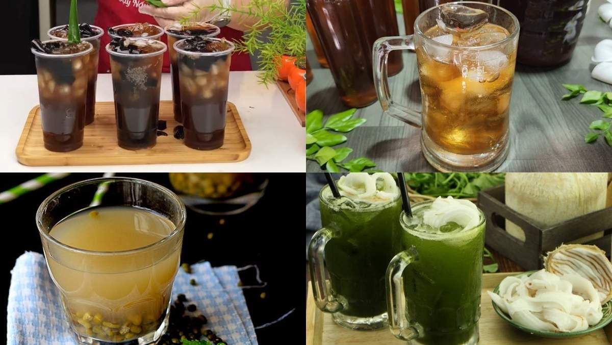 nước uống giải nhiệt mát gan