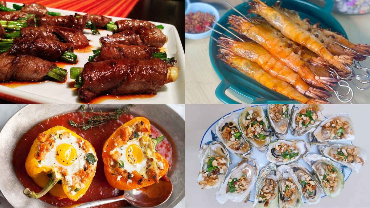 các món nướng bbq ngoài trời