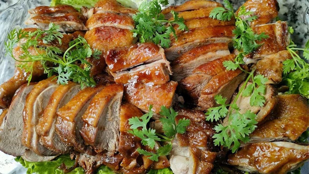 Cách làm vịt rô ti