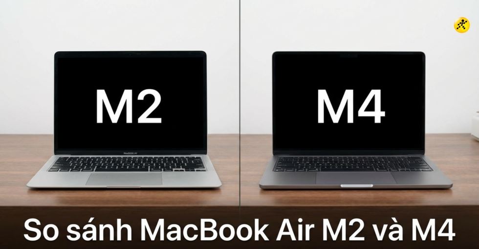 So sánh MacBook Air M2 và MacBook Air M4: Có đáng để nâng cấp?