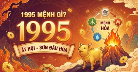 Nam, Nữ tuổi Ất Hợi 1995 mệnh gì, hợp màu gì?
