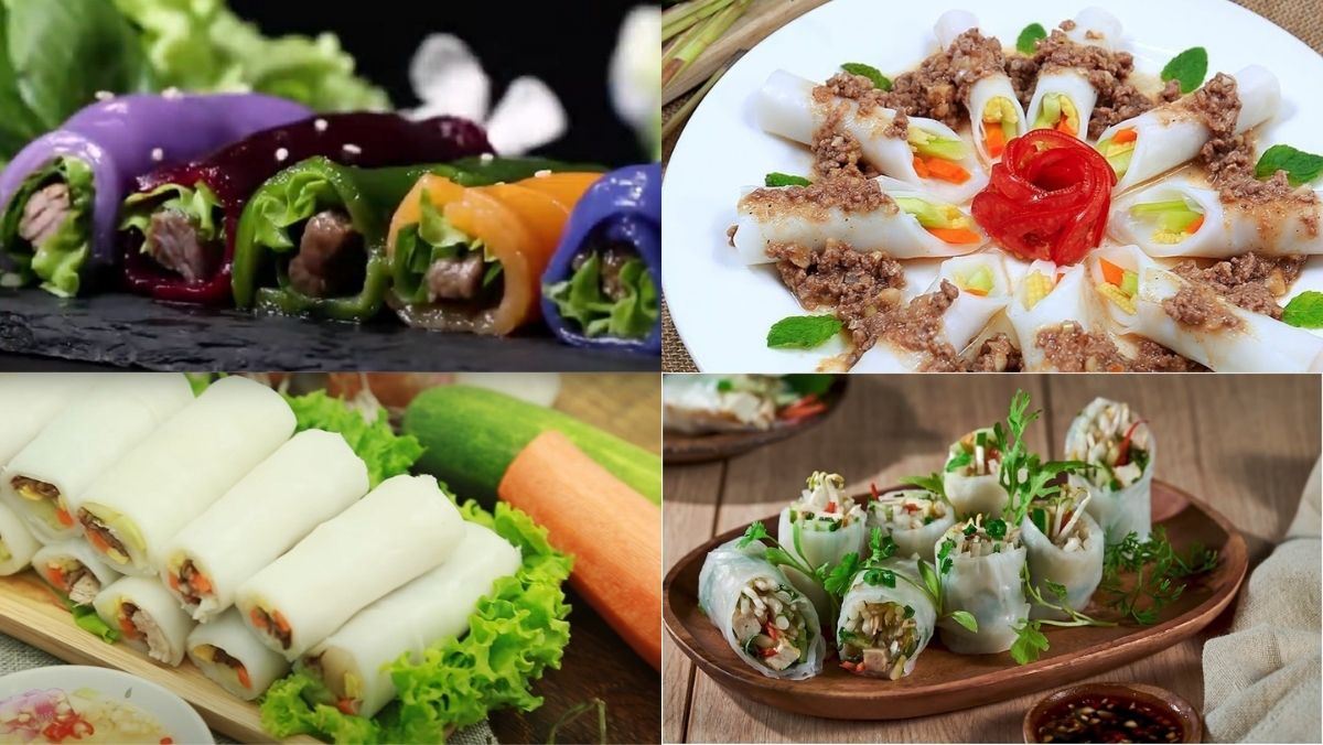 cách làm bánh phở cuốn