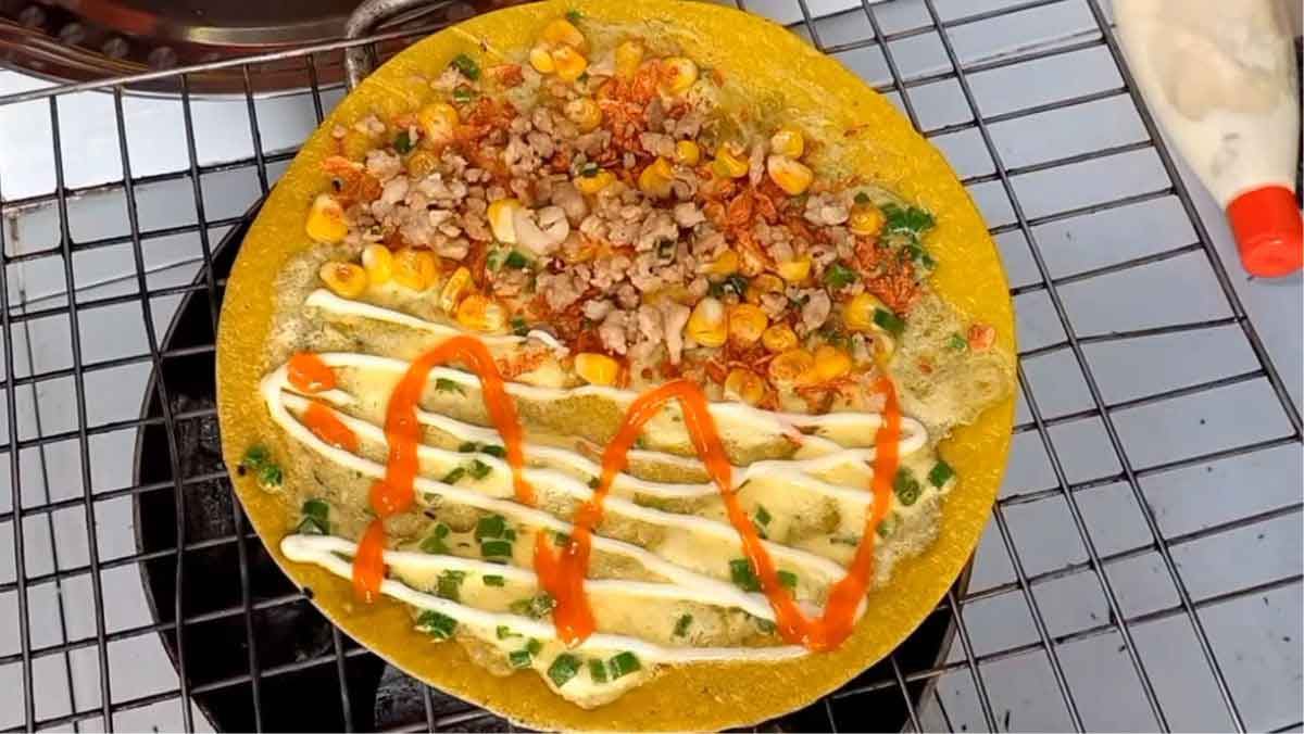Bánh tráng nướng đà lạt