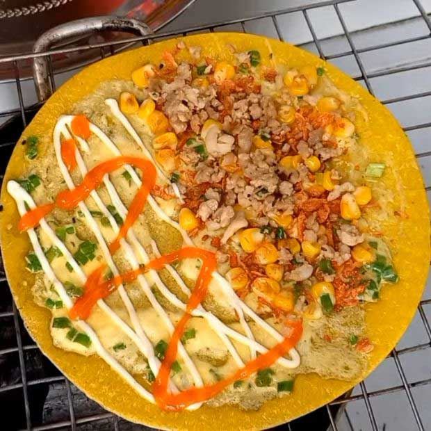 Bánh tráng nướng đà lạt